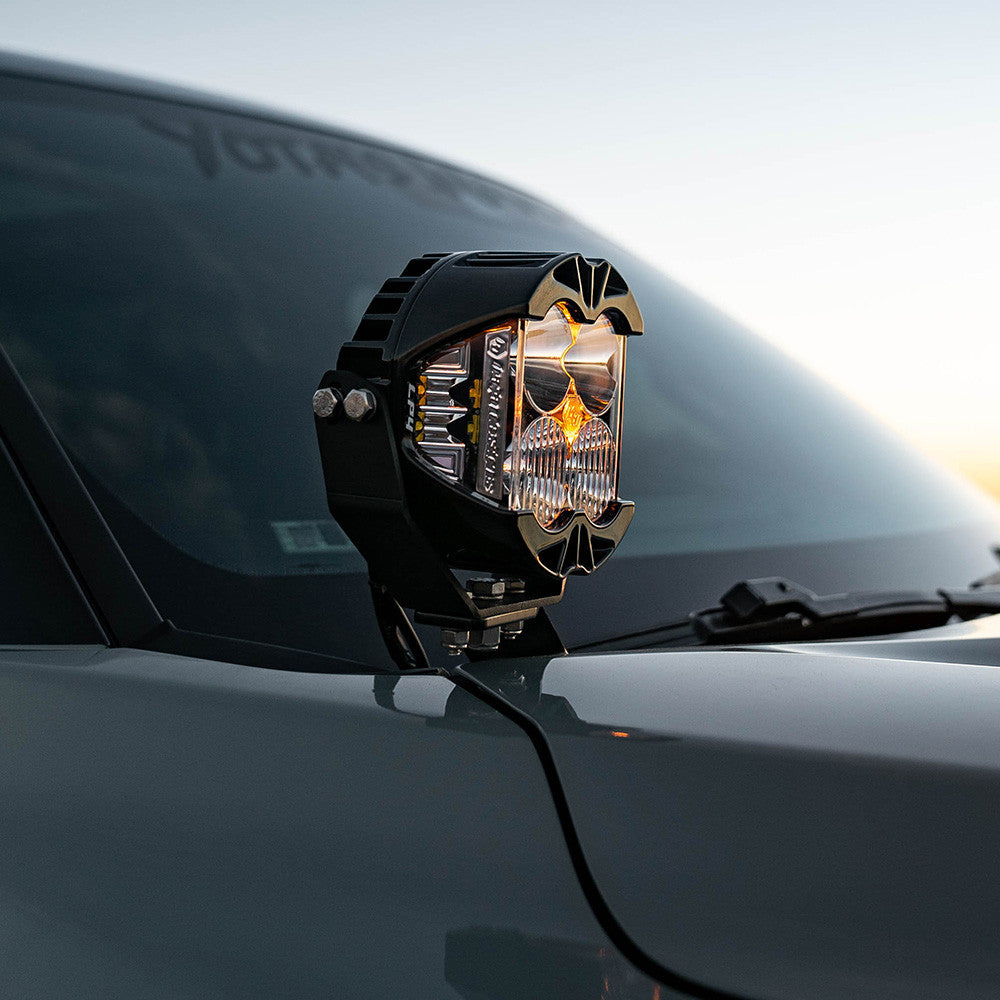 Baja Designs Clear Toyota LP4 Pro A-Pillar Light Kit - Toyota 2022-On Tundra, 2023-On Sequoia