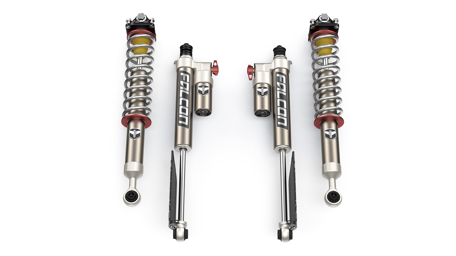 Falcon Shocks 2024+ Toyota Tacoma 3.2 Fast Adjust Leveling System