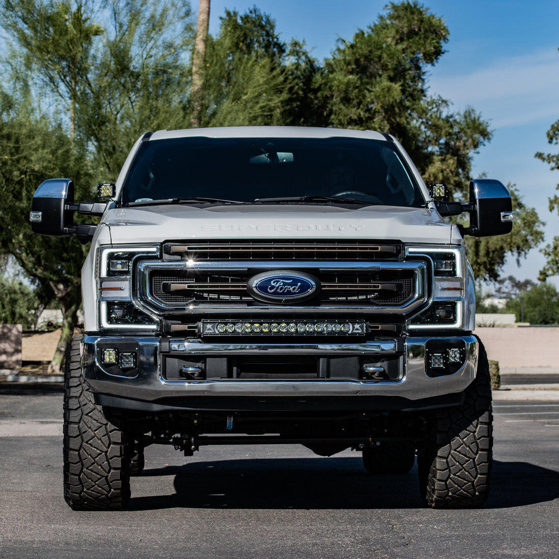 RIGID Industries 2020-Present Ford SuperDuty Dual Fog Light Mounts