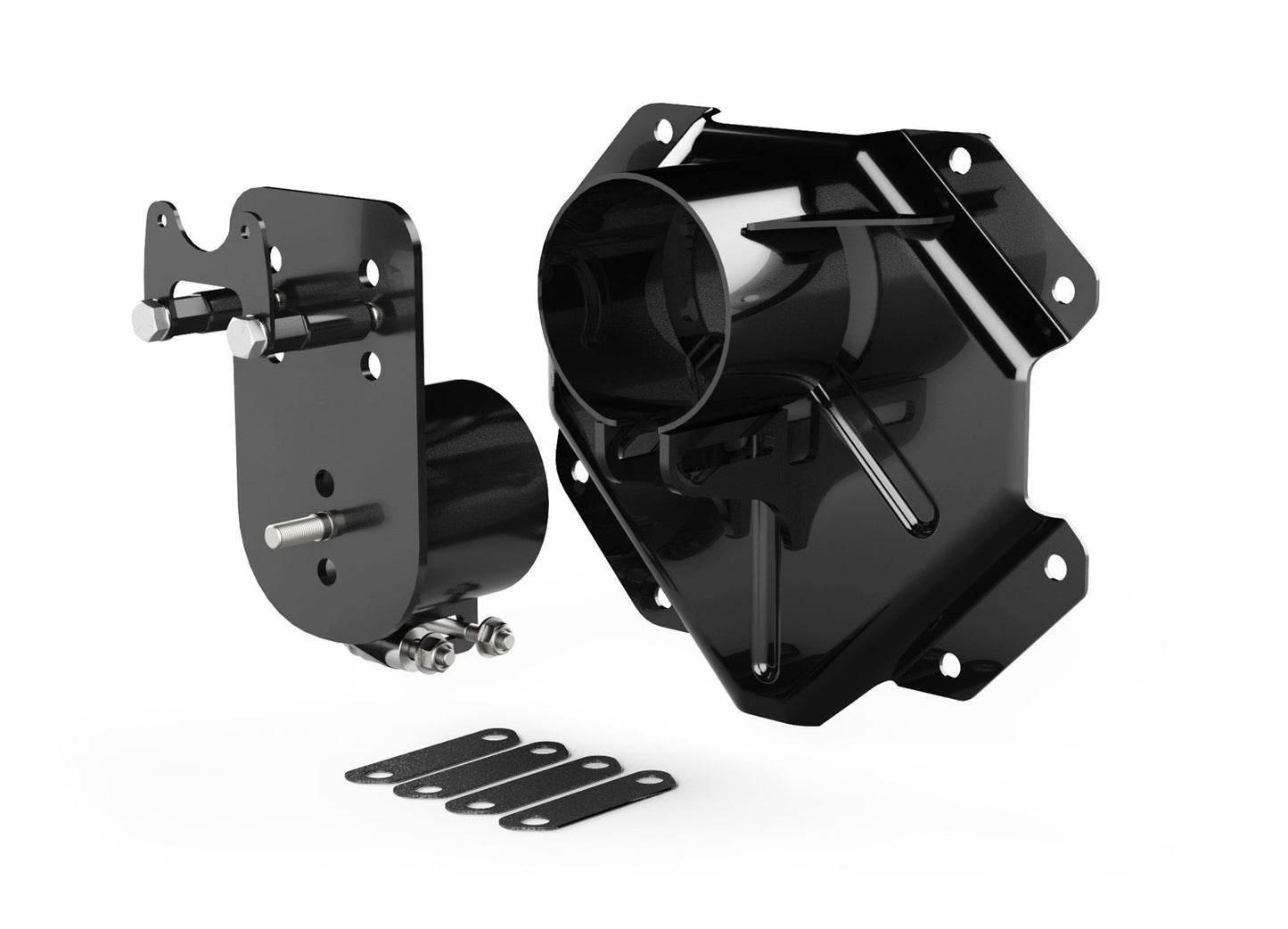TeraFlex Wrangler JK Alpha HD Adjustable Spare Tire Mount Kit 5x5 Inch