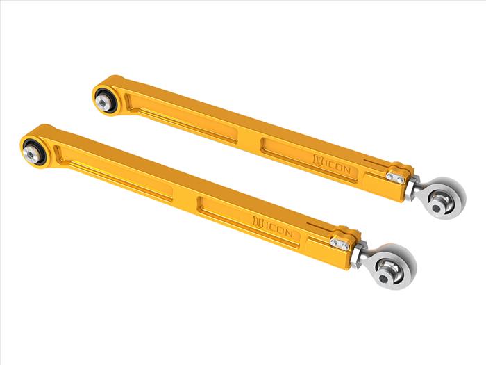 ICON 2022-2025 Toyota Tundra/2023-2024 Toyota Sequoia/2024-2025 Toyota Tacoma, Rear, Billet Lower Link Kit, Gold Anodizing