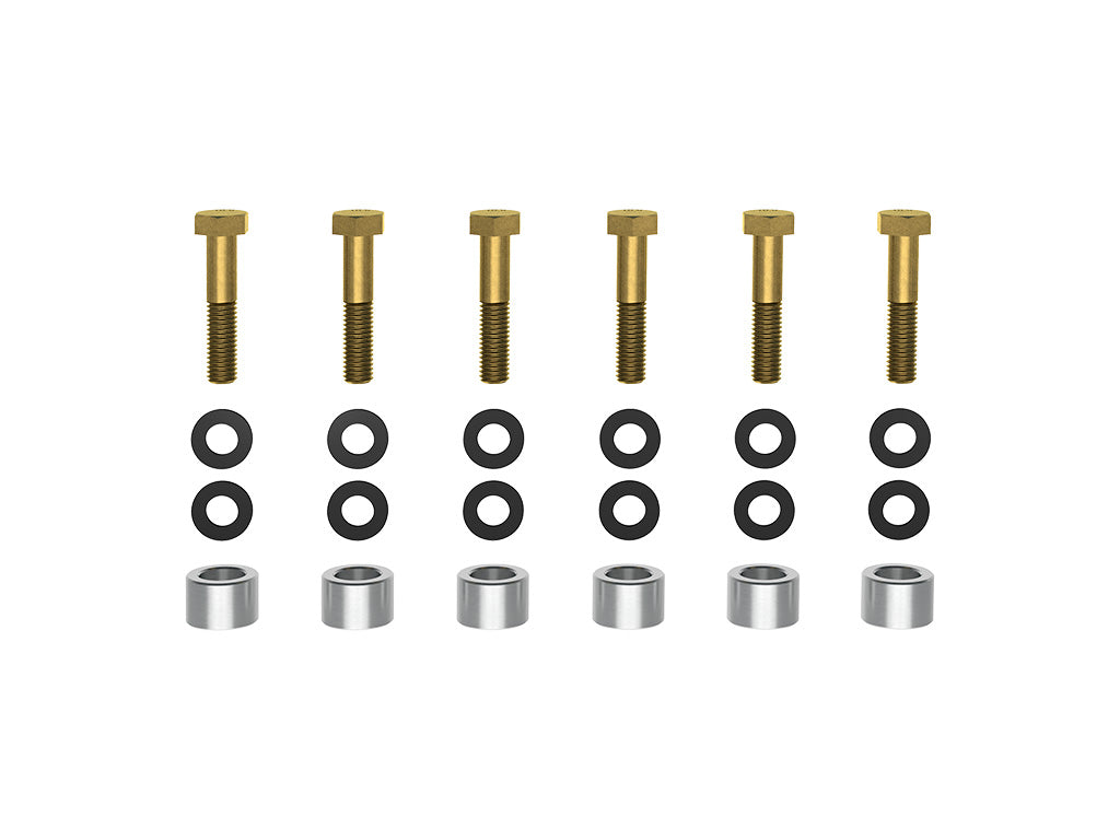 ICON 2022-2025 Toyota Tundra/2023-2024 Toyota Sequoia, TRD Aluminum Skid Plate Spacer Kit