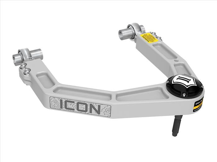 ICON 2024-2025 Toyota Tacoma/2024 Toyota Land Cruiser 250 Series/2024 Lexus GX550, Front, Billet Upper Control Arms w/ Delta Joint Pro
