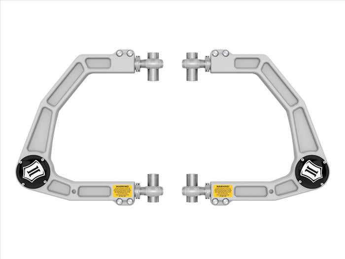 ICON 2024-2025 Toyota Tacoma/2024 Toyota Land Cruiser 250 Series/2024 Lexus GX550, Front, Billet Upper Control Arms w/ Delta Joint Pro