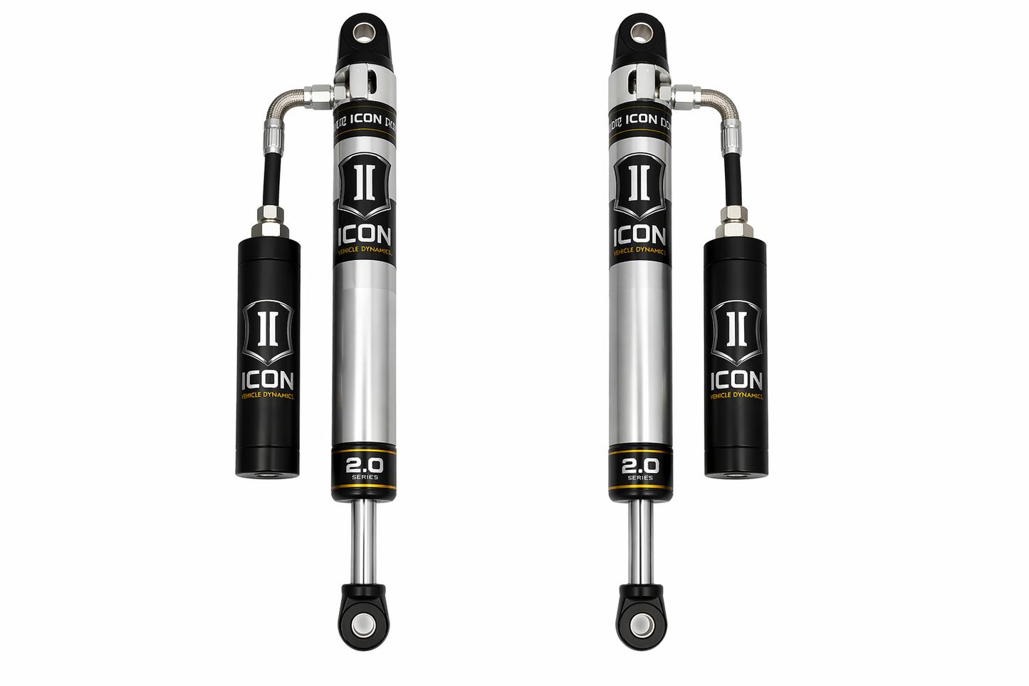 ICON V.S. 2.0 Aluminum Series Remote Reservoir Rear Shock Kit (Driver & Passenger) | Toyota Land Cruiser 250 / Lexus GX550 (2024–Present)