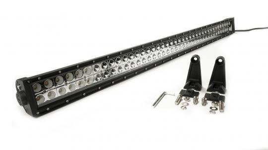 Southern Truck Lifts 50.0 Inch Amber/White LED Light Bar Double Row Straight Combo Flood/Beam 72W DT Harness 79904 18,000 Lumens