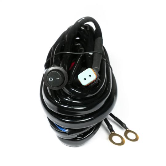 Southern Truck Lifts Light Bar Harness Rocker Flip-Switch Single DT Connector