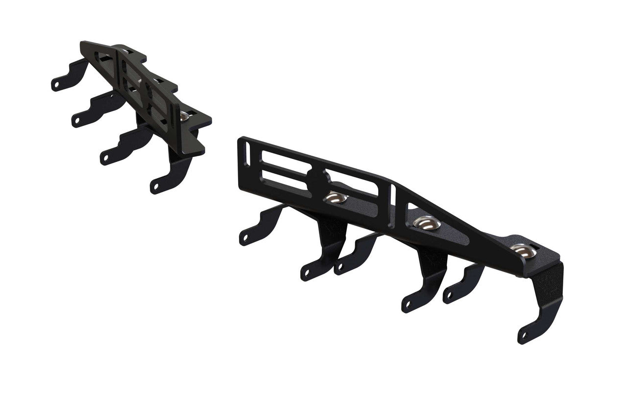 Morimoto 4Banger Triple Fog Kit: Raptor (17-20 / Brackets Only / Set)