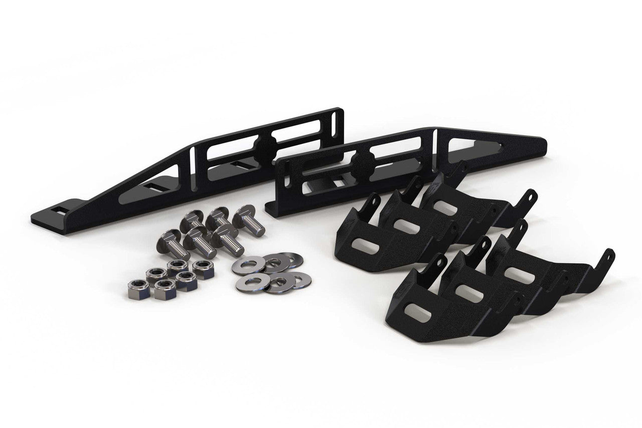 Morimoto 4Banger Triple Fog Kit: Raptor (17-20 / Brackets Only / Set)