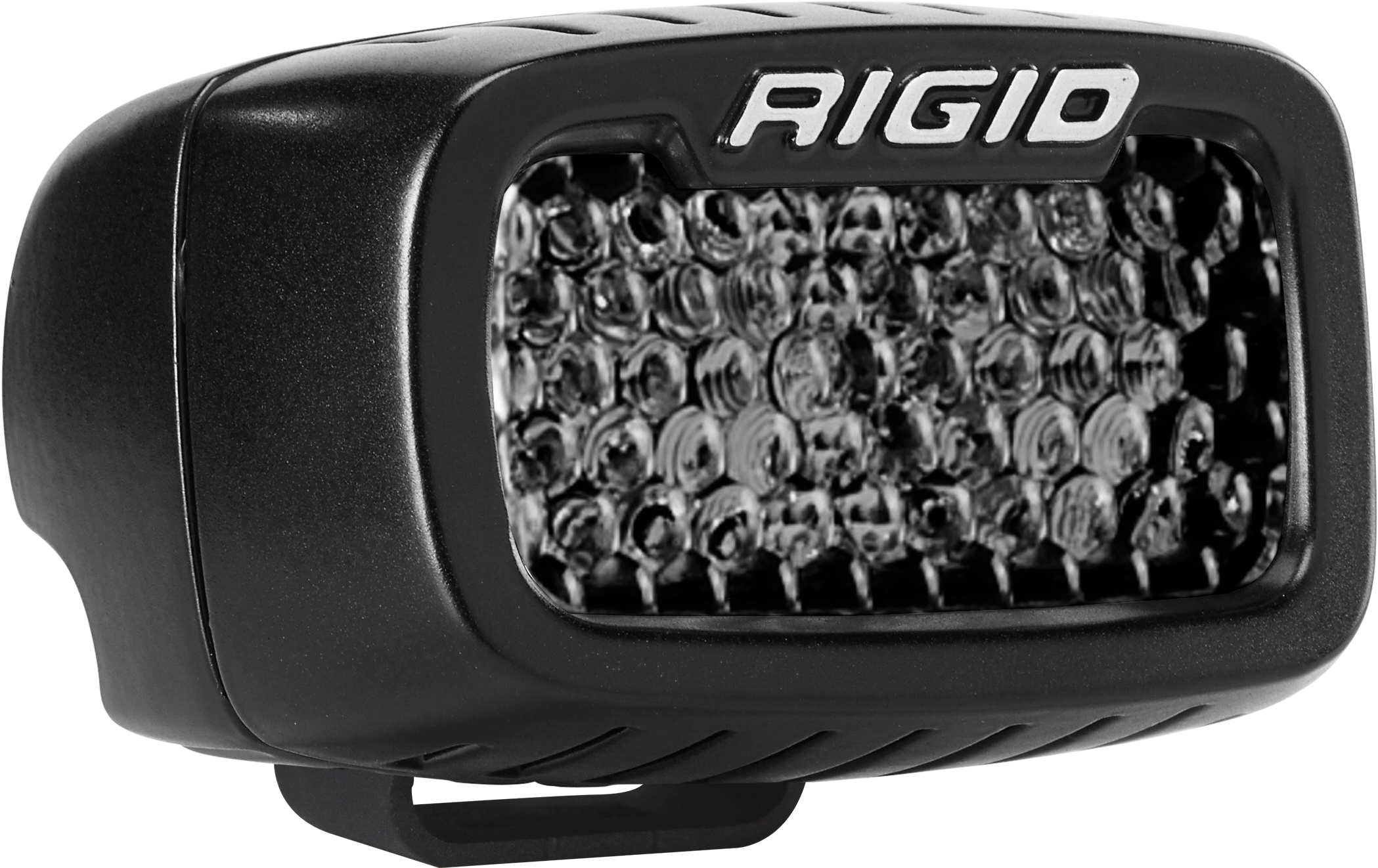 RIGID Industries Spot Diffused Midnight Surface Mount Pair SR-M Pro