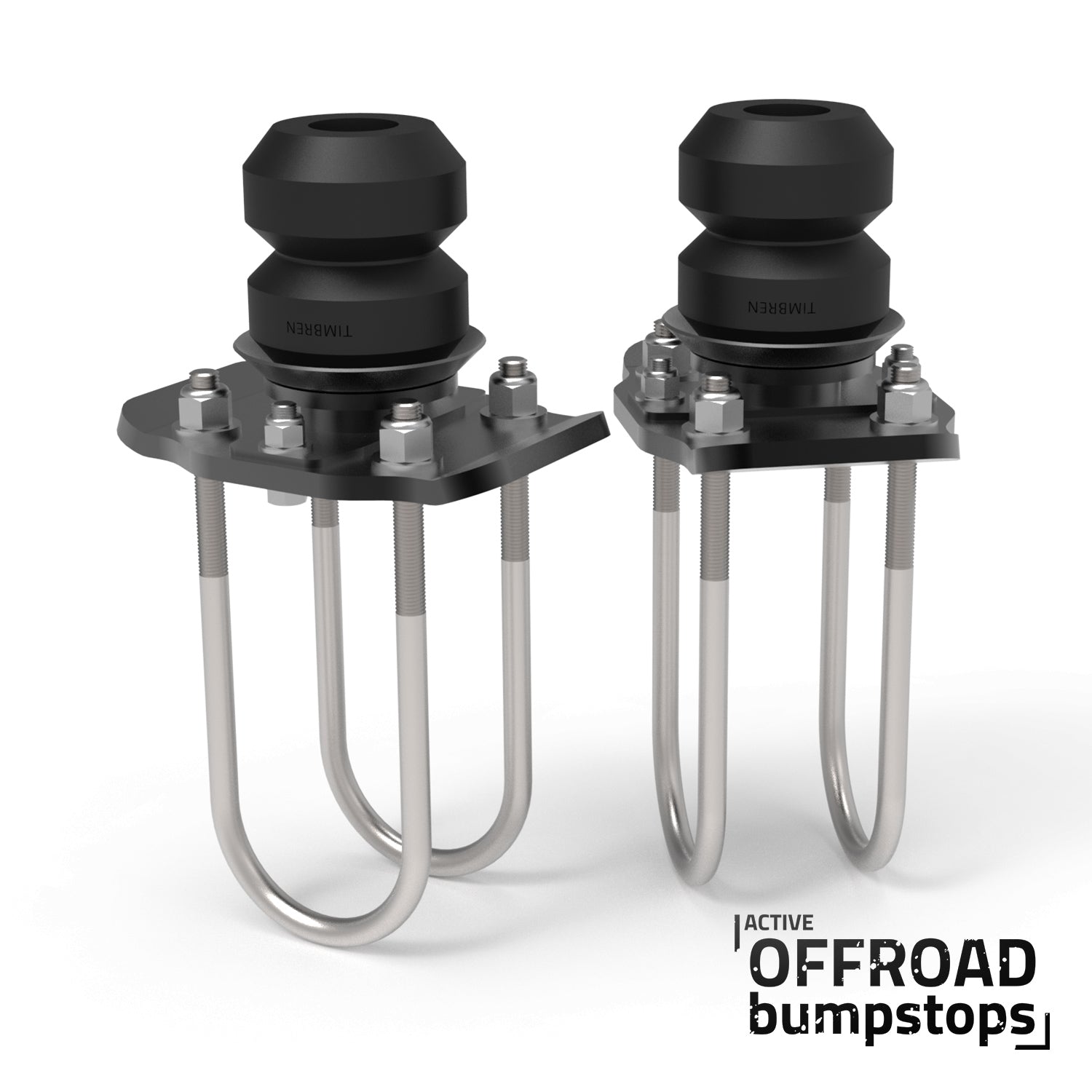 Timbren 2015-Present Chevy Colorado/GMC Canyon Active Off-Road Bumpstops w/ U-Bolt Flip Kit for - Rear Kit -