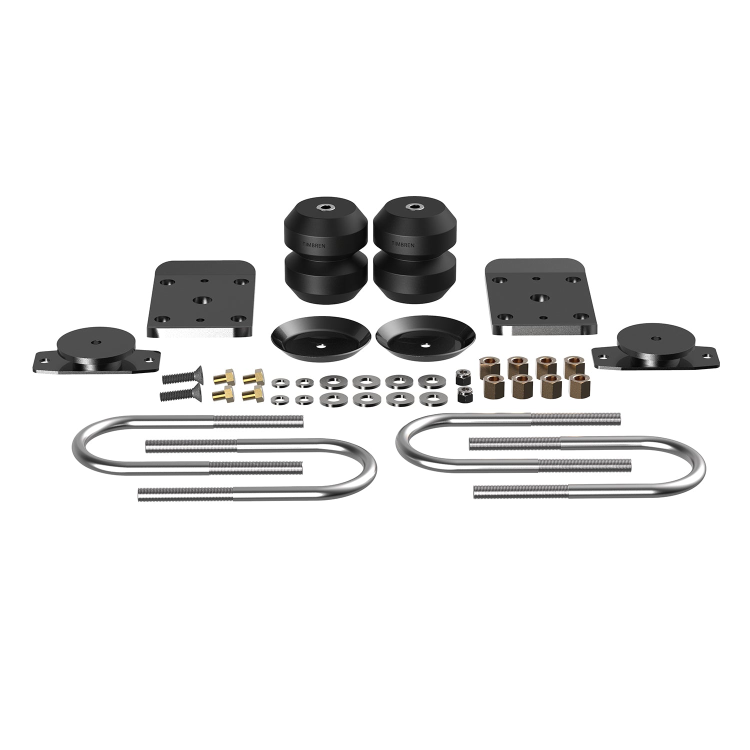 Timbren Active Off-Road Bumpstops w/ U-Bolt Flip Kit for 2005-2023 Toyota Tacoma - Rear Kit