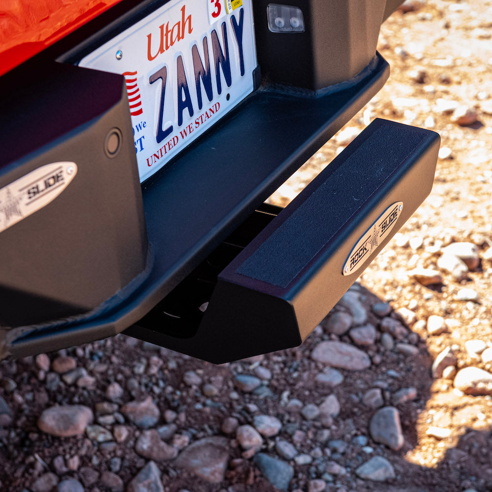 Rock Slide Engineering Receiver Hitch Step Slider Black Steel Powdercoat