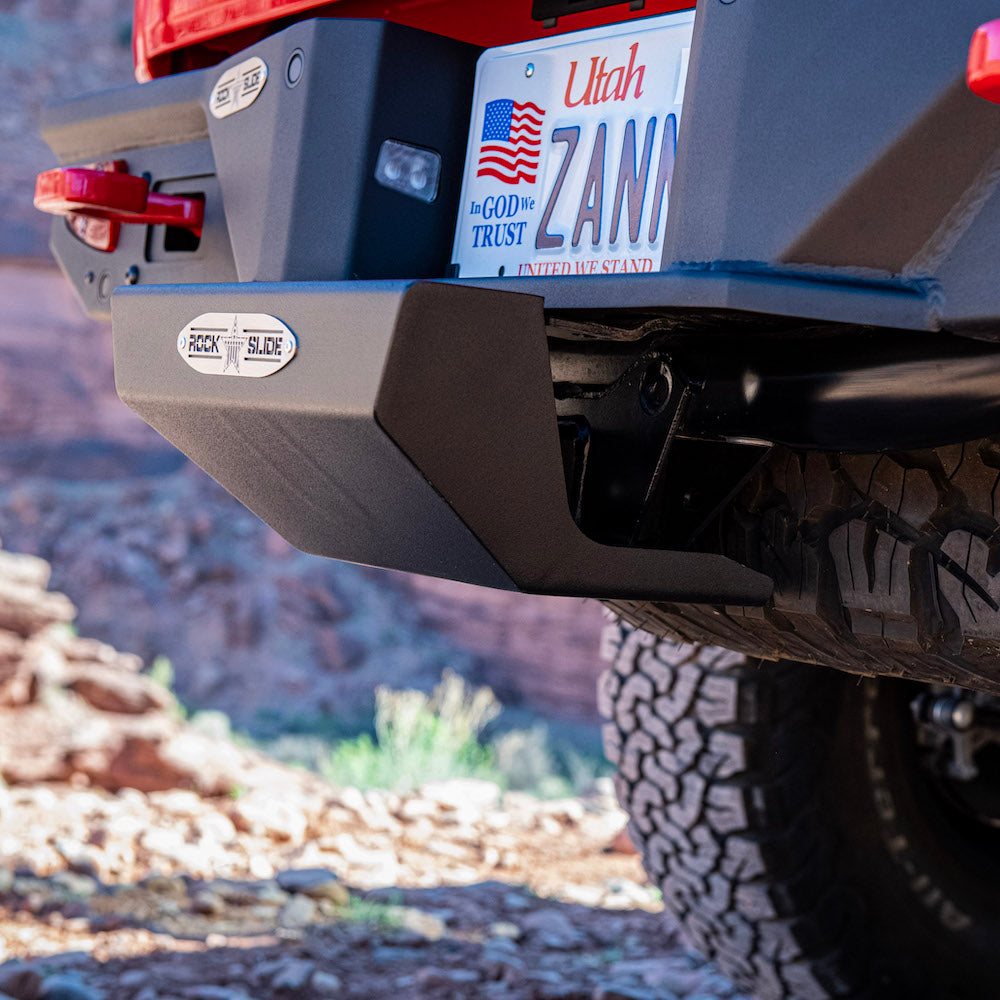 Rock Slide Engineering Receiver Hitch Step Slider Black Steel Powdercoat
