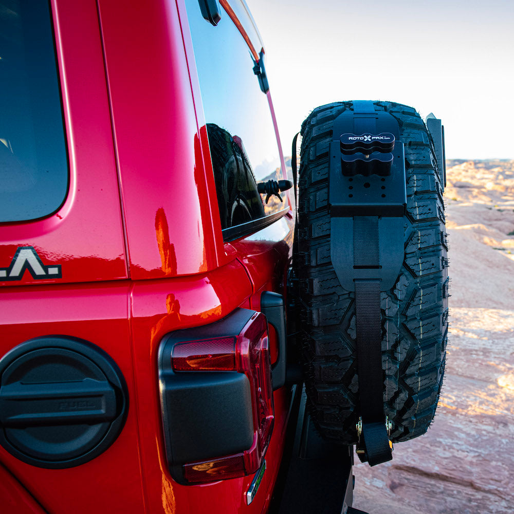 Rock Slide Engineering Spare Tire Mount EZ Rack Kit All Tire Sizes Basic Steel