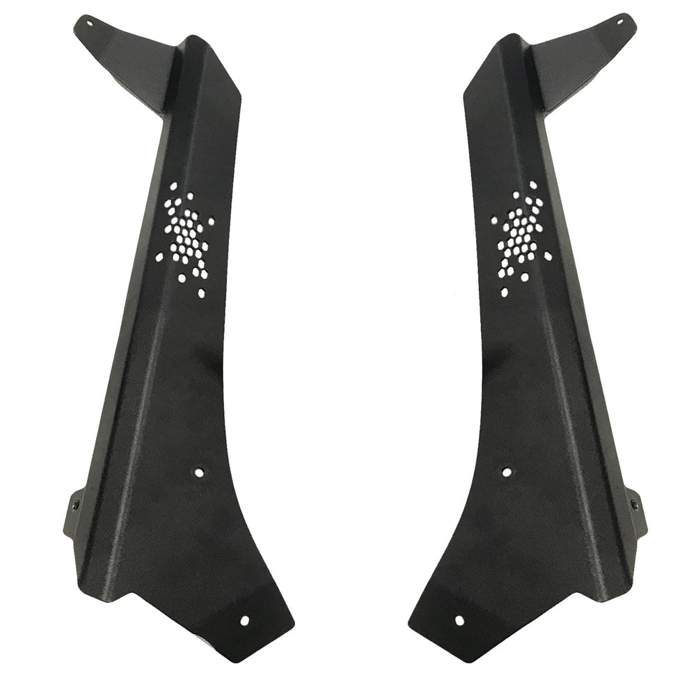 Rock Slide Engineering Jeep Wrangler/Gladiator Lower Cowl LED Light Pod Brackets and Upper Bar Brackets