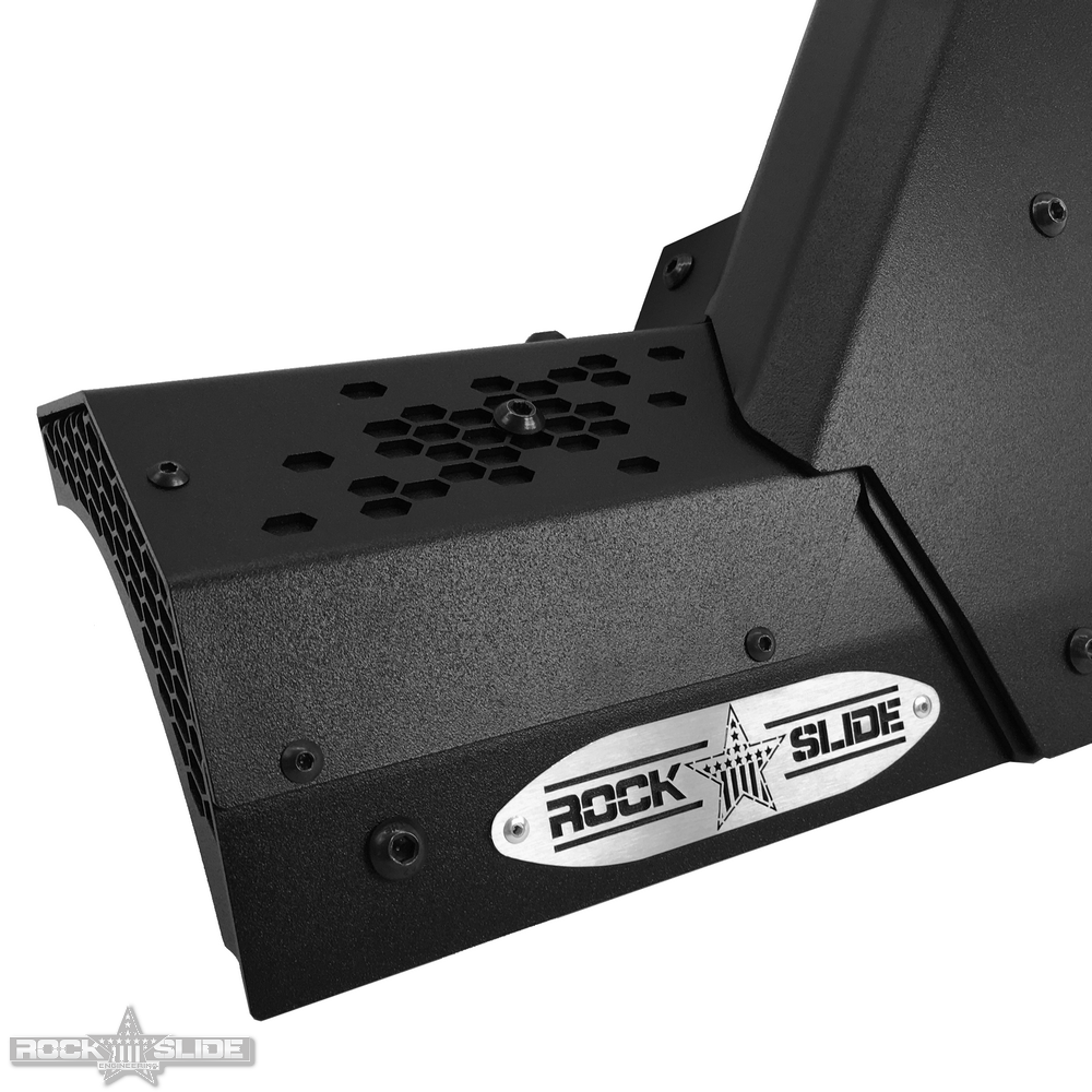 Rock Slide Engineering Jeep JL / JT Lower Larger Cowl LED Light Pod Brackets and Upper Bar Brackets