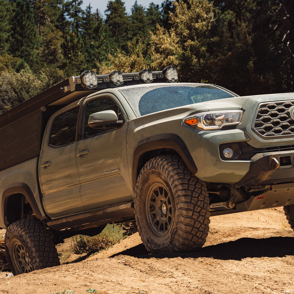 Rock Slide Engineering Tacoma Rock Sliders For 05-23 Toyota Tacoma Standard Bed Black Powdercoat Steel