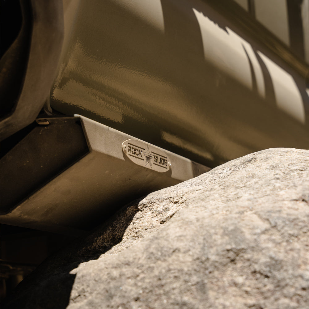 Rock Slide Engineering Tacoma Rock Sliders For 05-23 Toyota Tacoma Standard Bed Black Powdercoat Steel