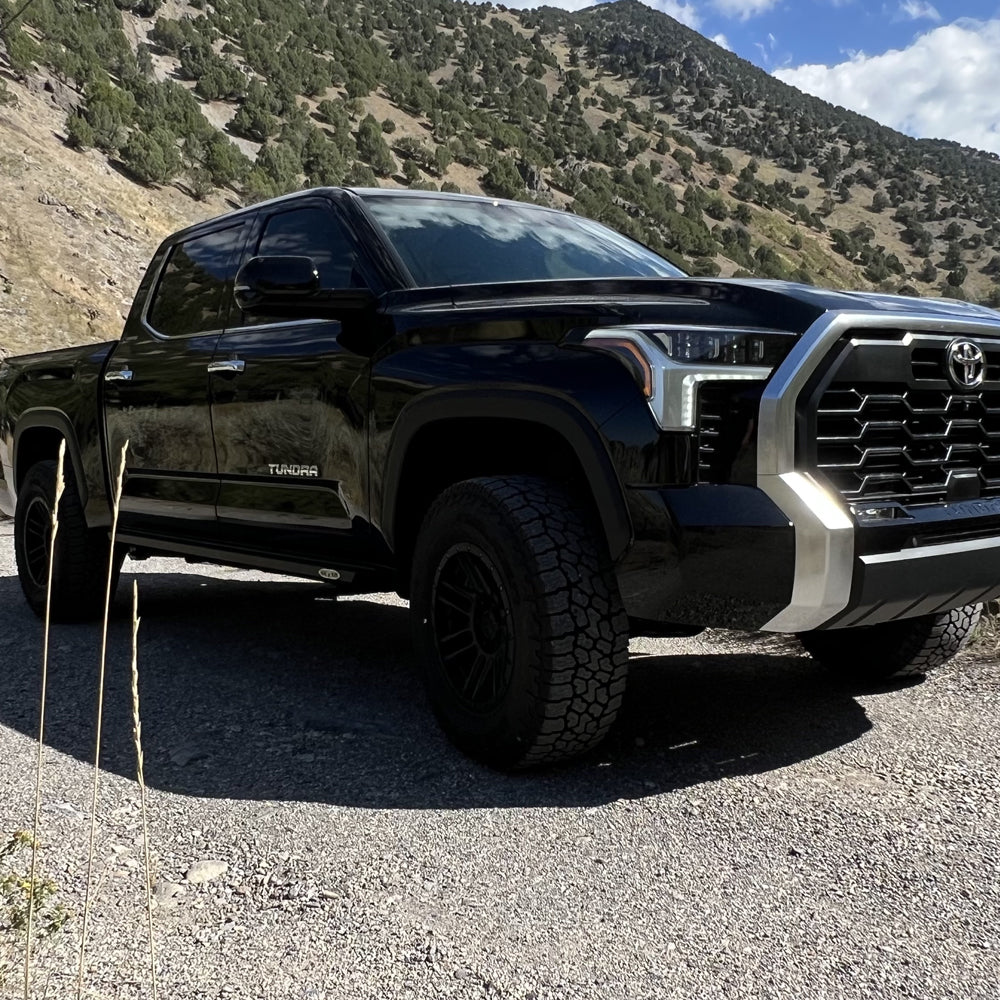 Rock Slide Engineering Tundra Rock Sliders For 22-24 Toyota Tundra Black Powdercoat Steel