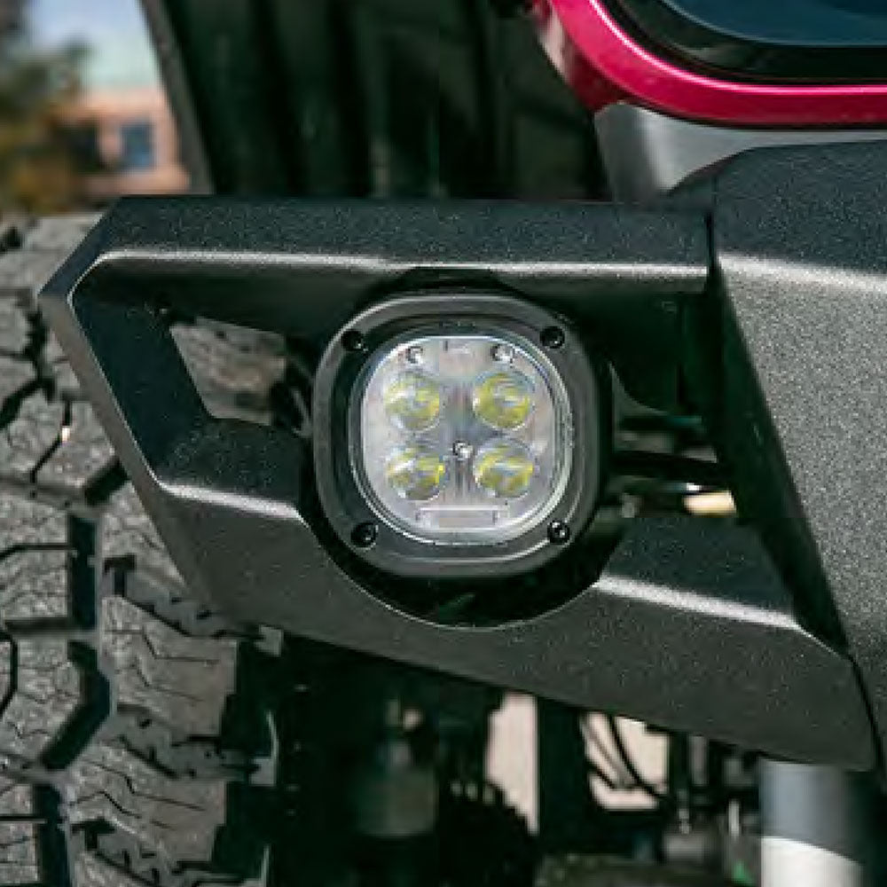 Rock Slide Engineering Combo Mid Front And Full Rear Bumpers For 18-25 Jeep Wrangler JL 2-4 Door