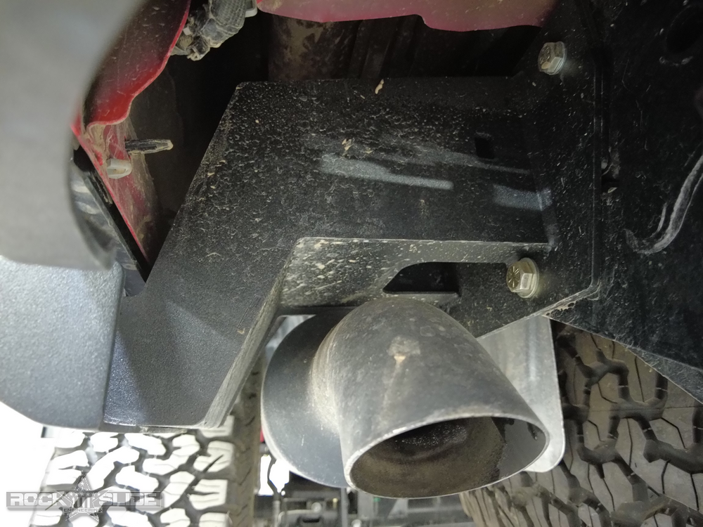 Rock Slide Engineering Gladiator Rear Rock Sliders for 20-Pres Jeep Gladiator JT Steel Powder coat