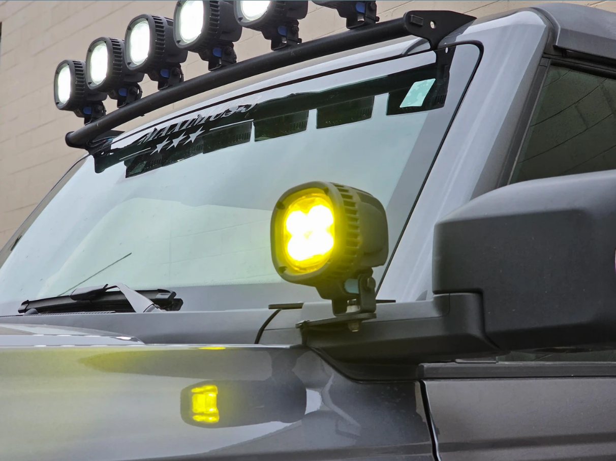 TYRI Off-Road Lighting 2022+ Bronco A pillar Backet Kit