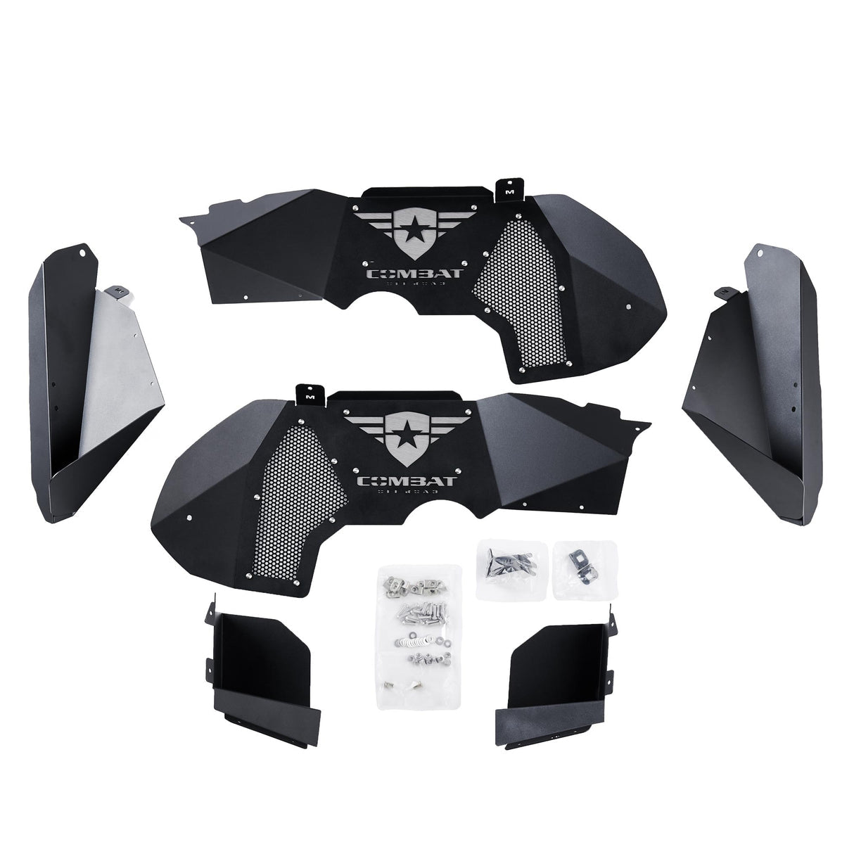 Combat Off Road Jeep JT Gladiator Aluminum Inner Fender Liners - Front Pair