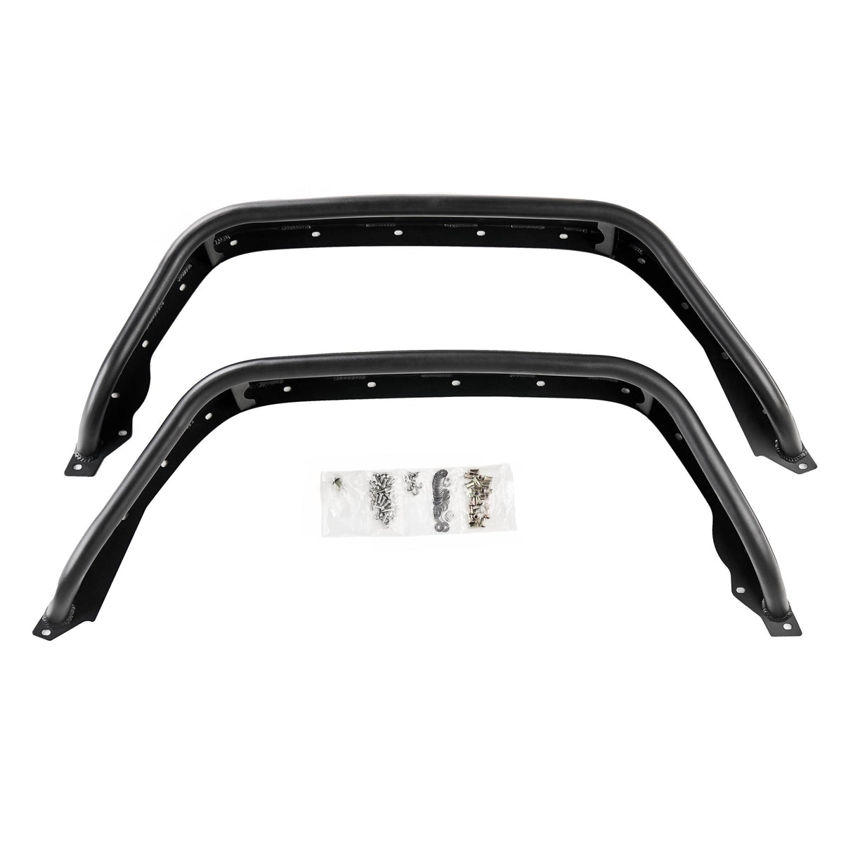 Combat Off Road Jeep JT Gladiator Black Aluminum Fender - Rear Pair