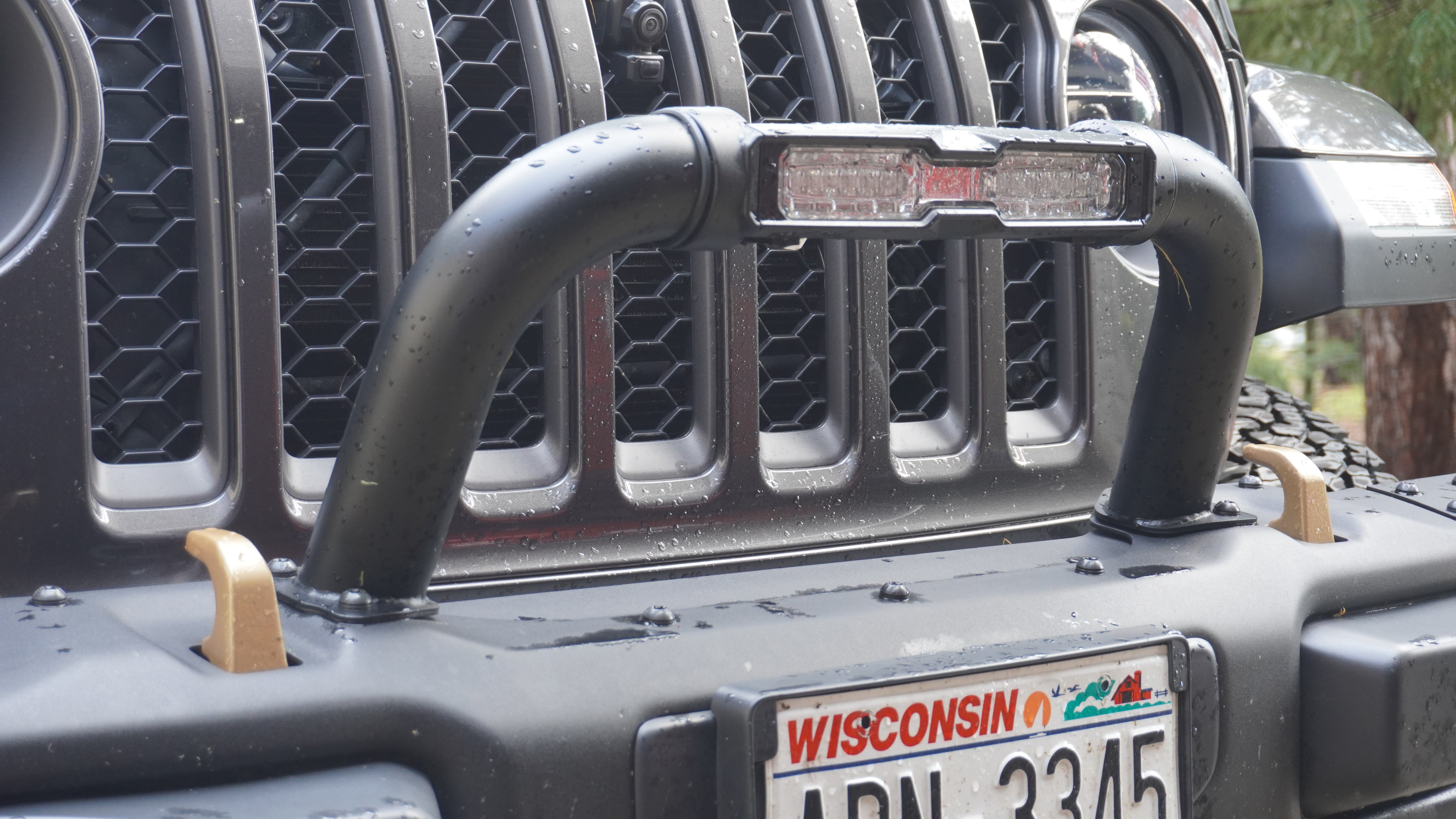 TYRI Off-Road Lighting V12 Black 4300 eLumen Hyperion Light Bar Hoop For Jeep Wrangler JL