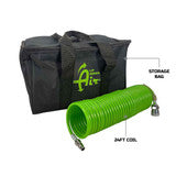 Overland Vehicle Systems EGOI Air Compressor System 5.6 CFM With Storage Bag, Hose & Attachments Universal