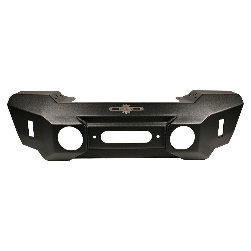 Rock Slide Engineering Shorty Front Bumper With Winch Plate For 18-25 Jeep Wrangler JL 2-4 Door 20-25 Gladiator