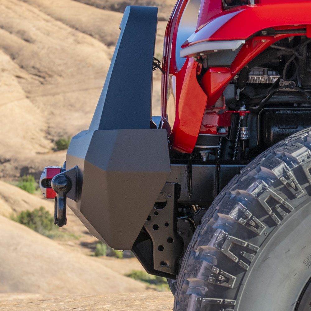 Rock Slide Engineering Jeep JL Front Bumper Skid Plate For 18-Pres Wrangler JL Rigid Series Steel Powder coat Black