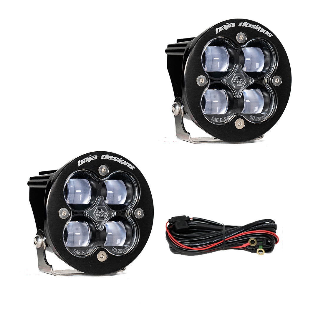 Baja Designs Clear Squadron-R SAE LED Auxiliary Light Pod Pair