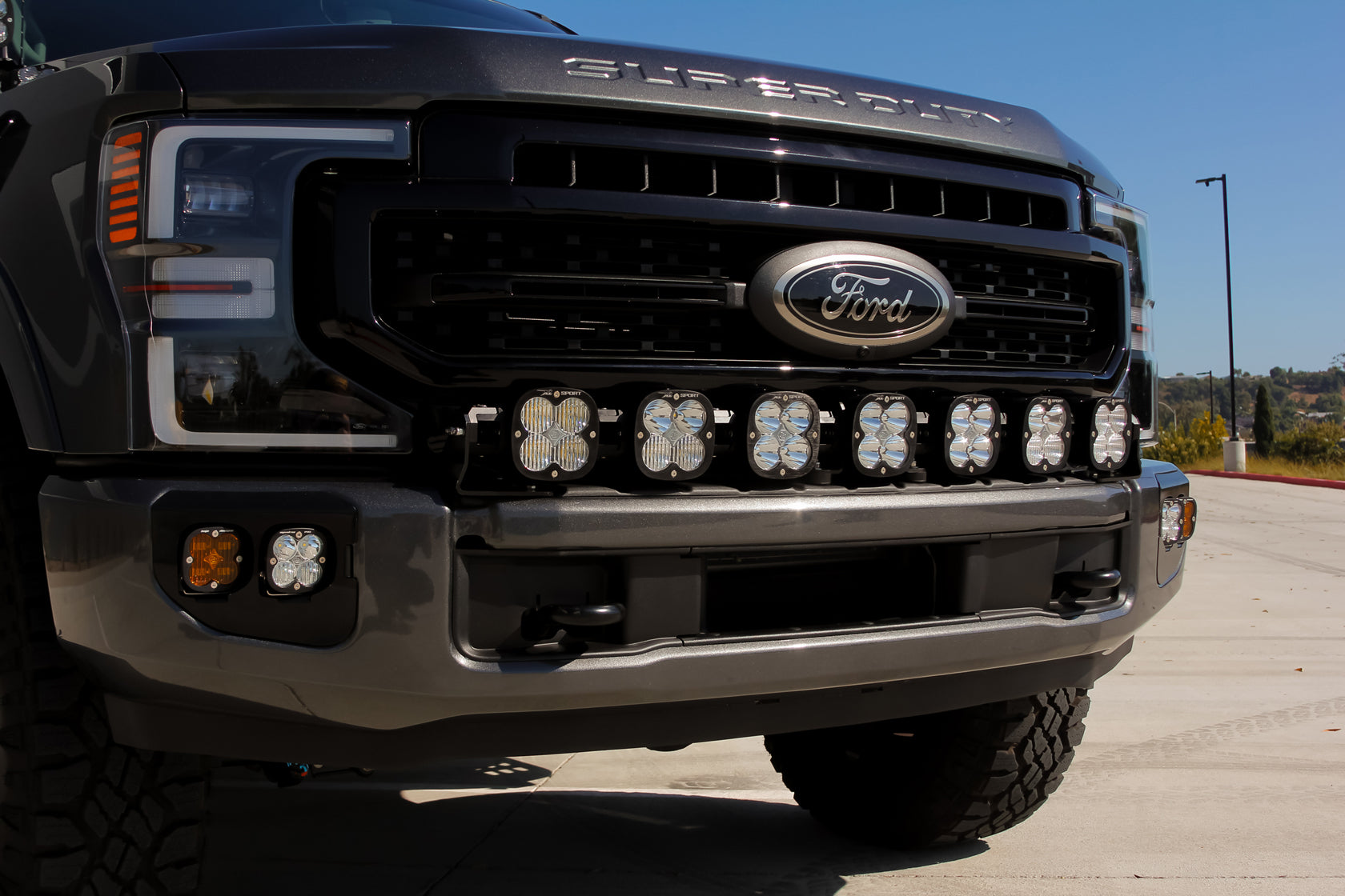 Baja Designs Ford XL Linkable Bumper Light Kit - Ford 2020-22 F-250 Super Duty; 2020-22 F-350 Super Duty
