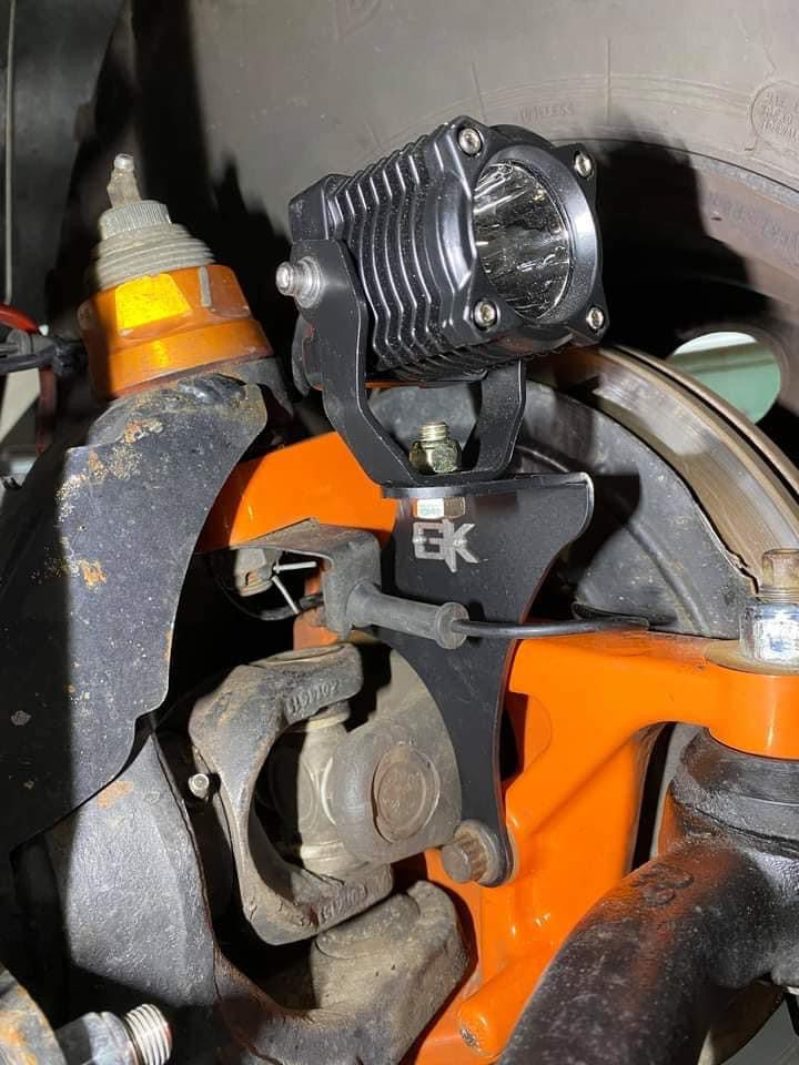 GateKeeper Off-Road Jeep JK Steerable Knuckle Pod Light Mounts