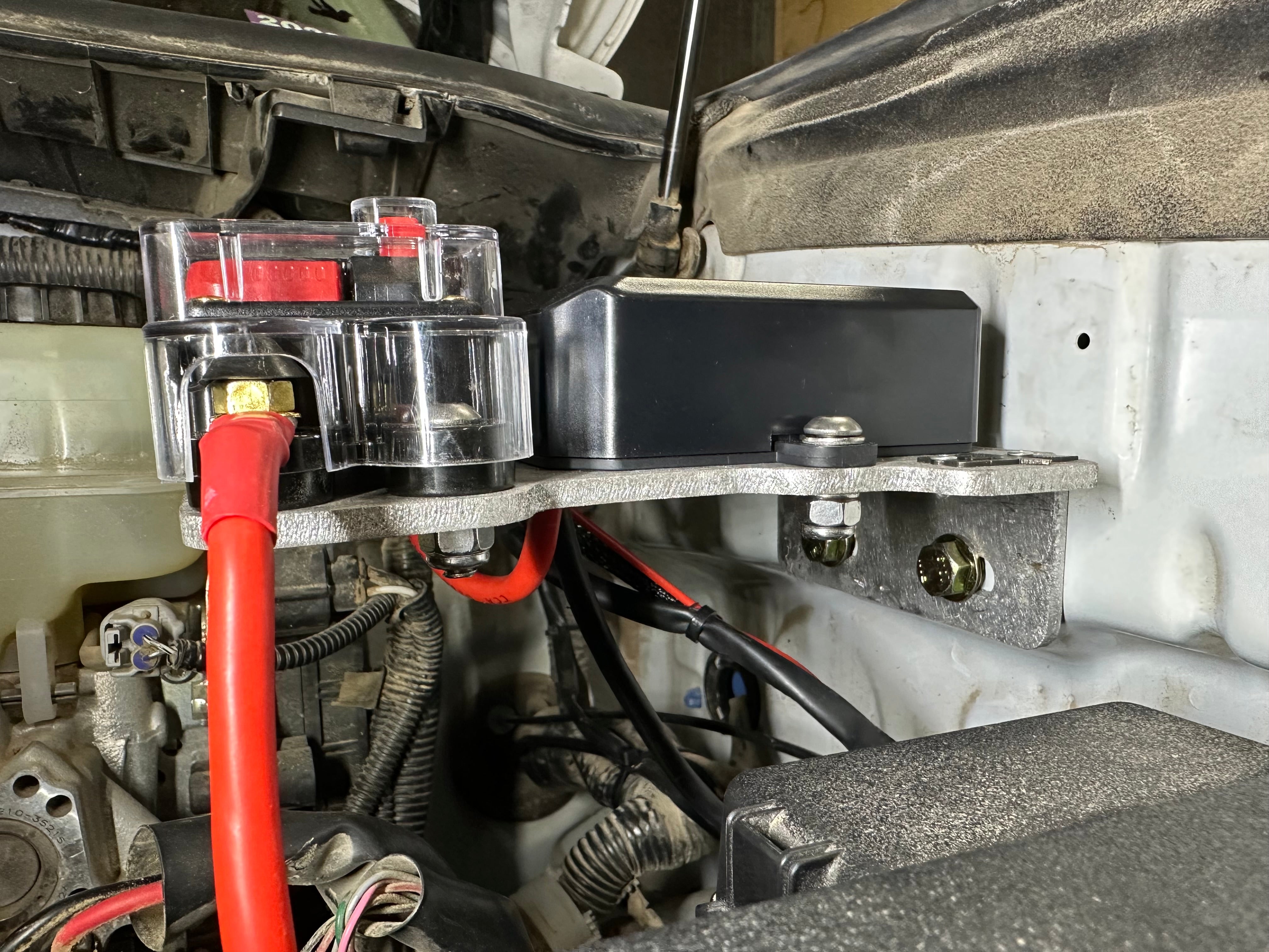 GateKeeper Off-Road 2010-2024 Toyota 4Runner Auxbeam Engine Bay Controller Mount