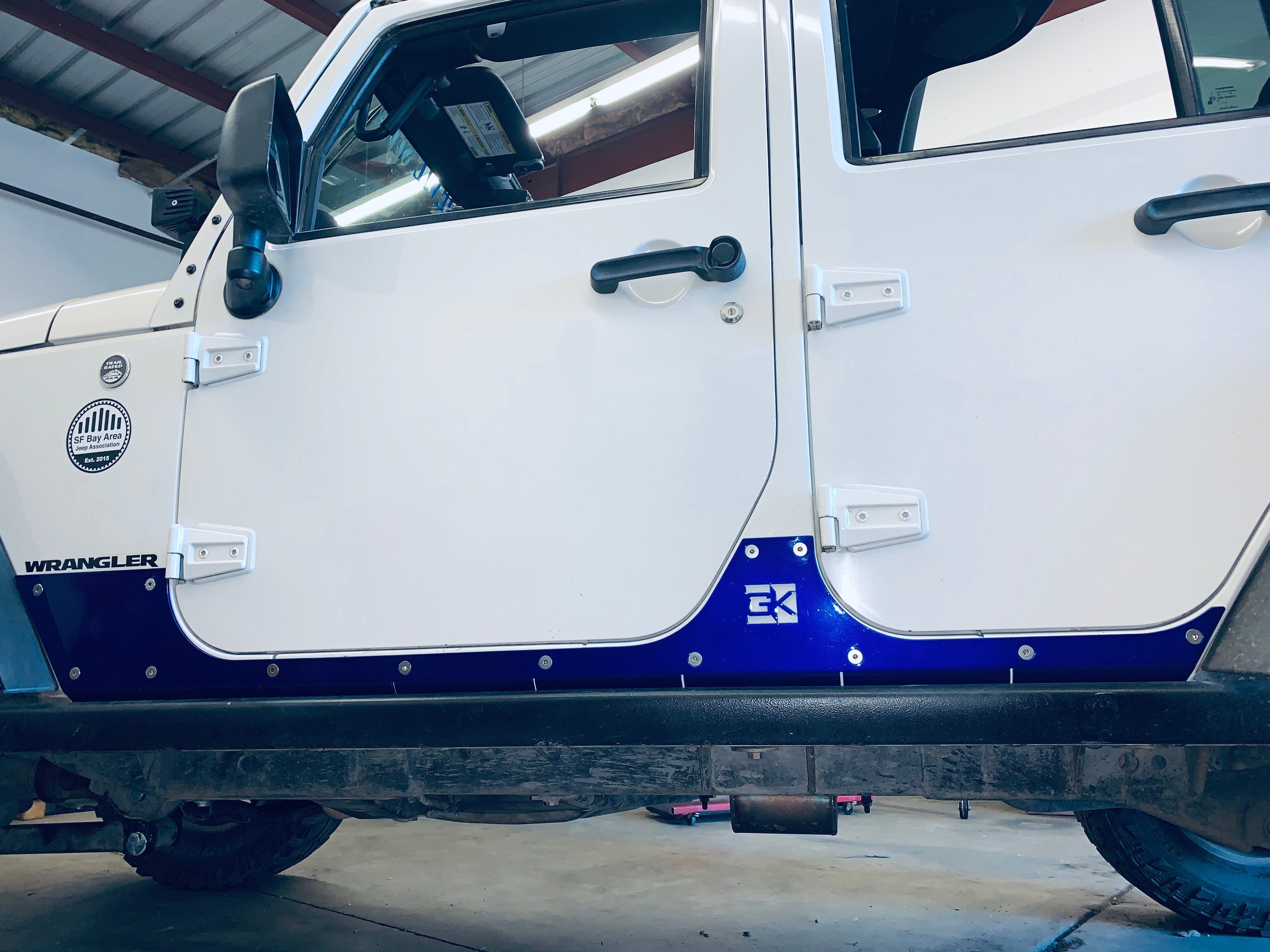 GateKeeper Off-Road Gauntlet Series Rocker Guards for Jeep JK Wrangler