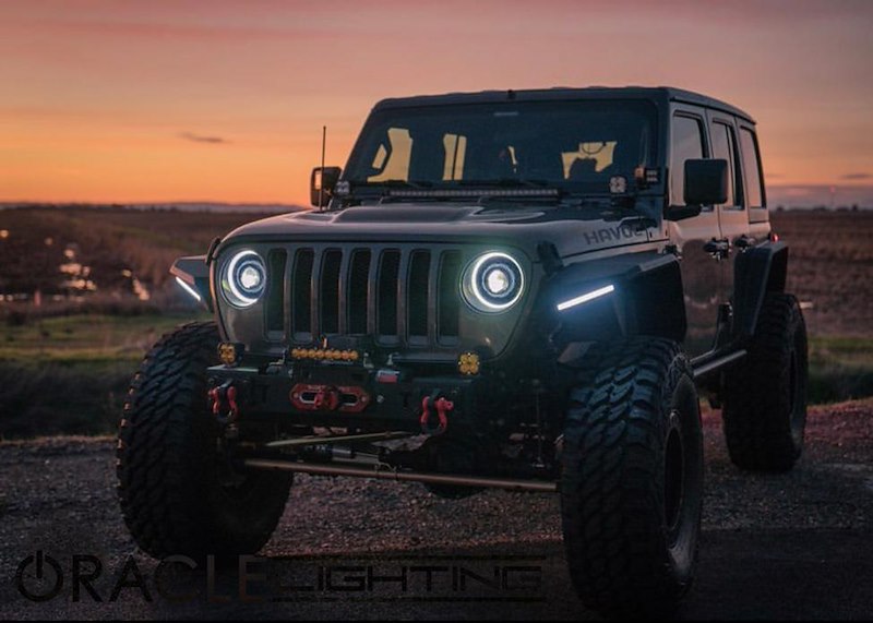 Oracle Lighting Oculus™ Bi-LED Projector Headlights for Jeep Wrangler JL/ Gladiator JT
