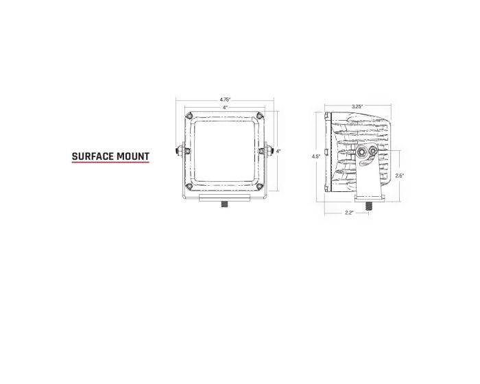 RIGID Industries Specter/Diffused Light Pair D-XL Pro