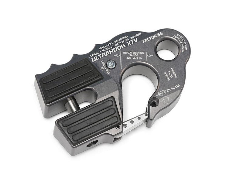 Factor 55 UltraHook XTV Closed System Winch Shackle Mount