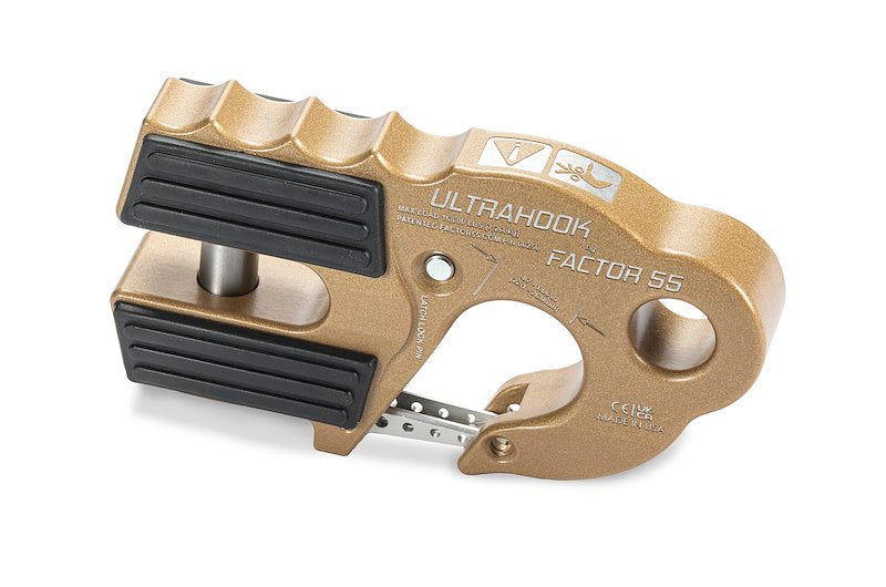 Factor 55 UltraHook Winch Hook W/Shackle Mount