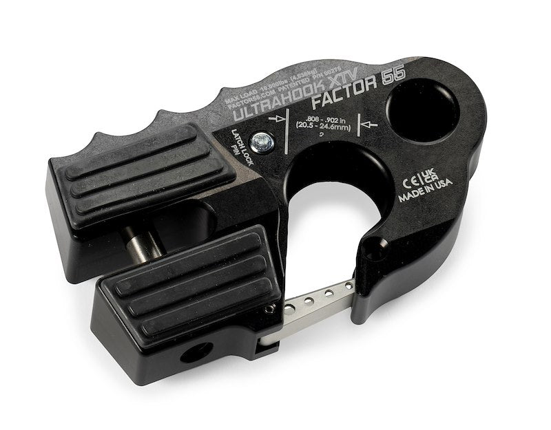 Factor 55 UltraHook XTV Closed System Winch Shackle Mount