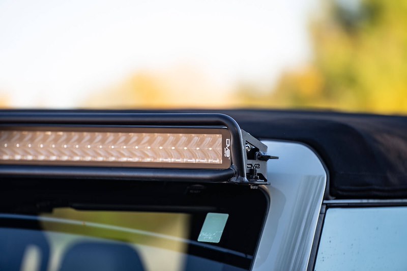DV8 Offroad Bronco | 52-Inch Elite LED Light Bar Mount (2021-2025)
