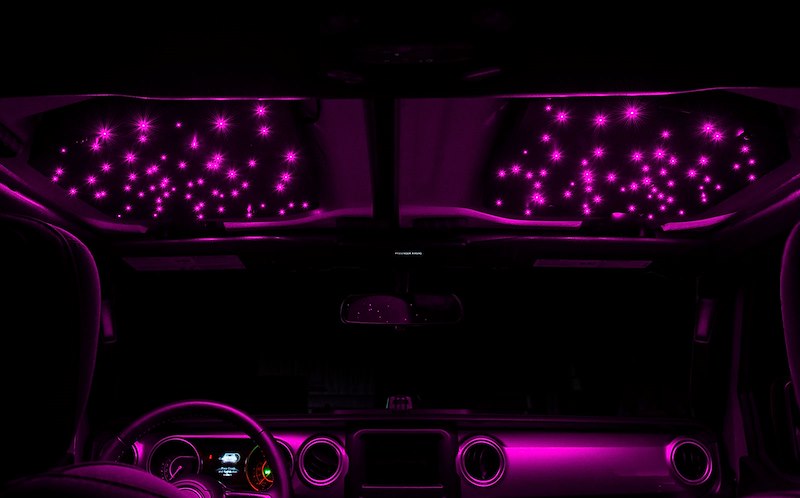 Oracle Lighting StarLINER ColorSHIFT Fiber Optic Hardtop Headliner JL/JT