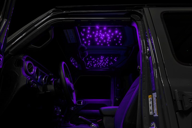 Oracle Lighting StarLINER ColorSHIFT Fiber Optic Hardtop Headliner JL/JT
