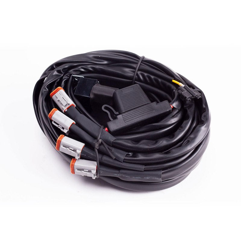Baja Designs LP9, LP6, LP4 / Upfitter Wiring Harness - 4 Light Max - Universal