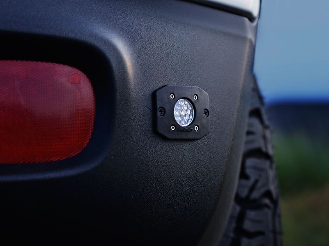 RIGID Industries Diffused Black Flush Mount Ignite (Single)