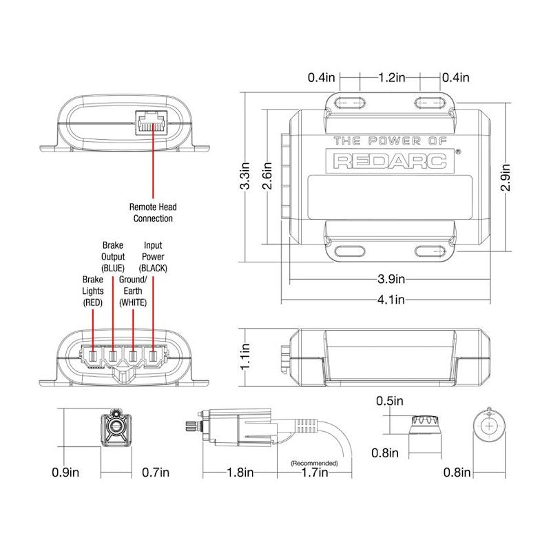 REDARC Tow-Pro Liberty Brake Controller