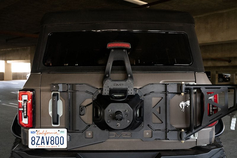 DV8 Offroad Ford Bronco Spare Tire 3rd Brake Light Extension Bracket (2021-Present)